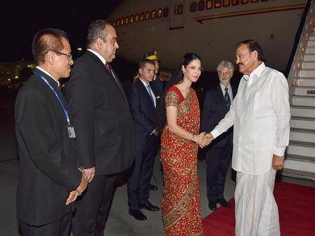 Vice Prez Naidu in Romania, looks to boost ties