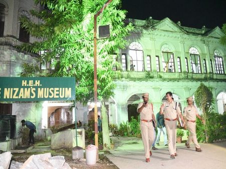 Gold tiffin box, saucer, cup stolen from Hyderabad's Nizam Museum