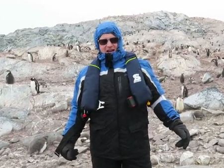 Opera singer decides to sing for the penguins in Antarctica… you won’t believe what happened