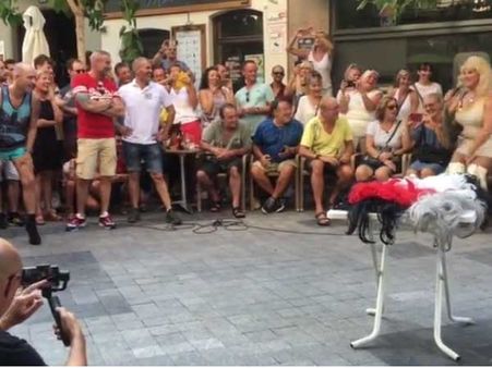 Can you run with high heels on? Well, these people can race wearing them