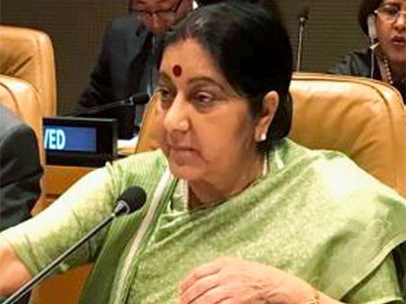 Bilateral meeting with Syrian deputy PM with Sushma Swaraj for possible investment in the country