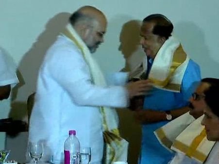 Kerala: Former ISRO Chief Madhavan Nair joins BJP