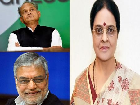 Congress finalises names of Gehlot, Joshi and Vyas but announcement to be made later