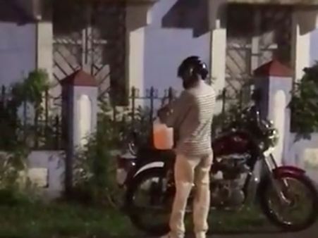 Man gets his dream bike after 7 years, puts it on fire instantly