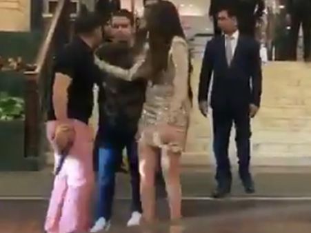 Hunt on for former BSP MP's son who brandished gun during Delhi hotel brawl