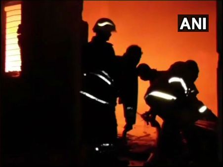 Telangana: Fire breaks out in soap manufacturing factory