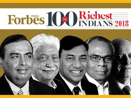 Forbes India Rich List 2018: Mukesh Ambani bags top slot with net worth of 47.3 billion dollars