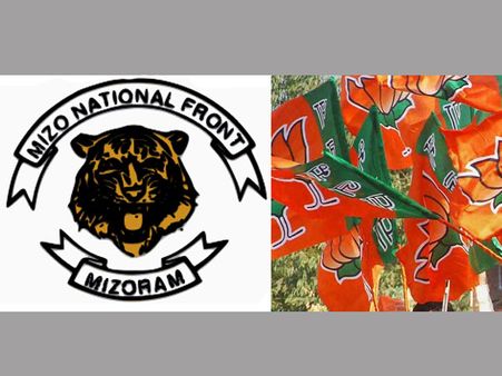 Mizoram polls 2018: No alliance with BJP, says NEDA member MNF