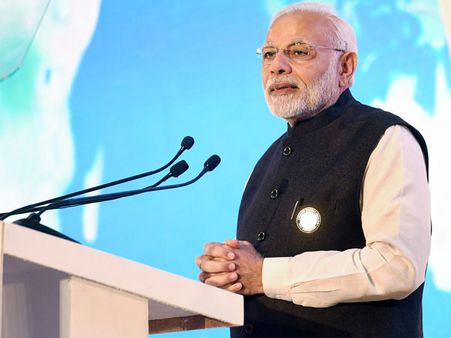 Modi conferred with UN 'Champions of The Earth' Award 2018