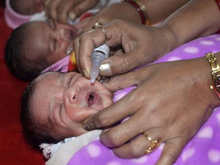 No shortage of polio vaccines in the country, says Centre