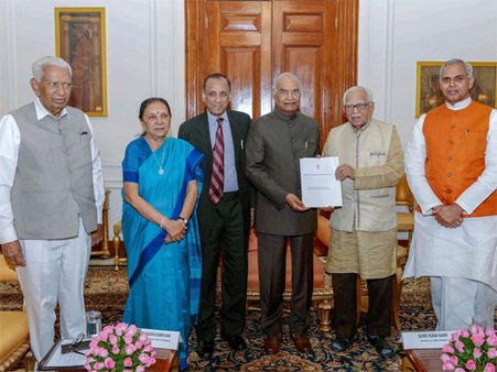 Governors’ panel submits report on how to double farm income