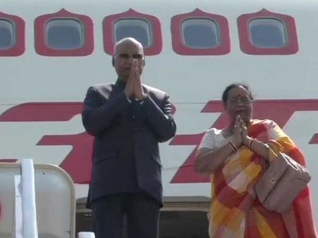 President Ramnath Kovind leaves on a three day visit to Tajikistan