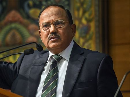 NSA Ajit Doval to attend Indo-China SR level talks on Nov 23