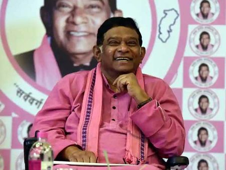Chhattisgarh: Ajit Jogi at third place in Marwahi