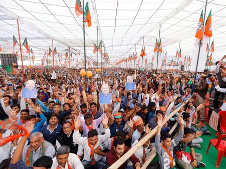 Non-resident Rajasthani workers of the BJP to take care of 10 households in Rajasthan polls