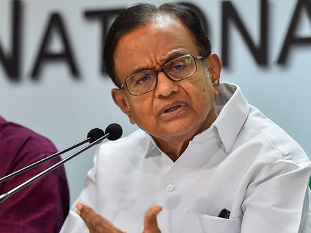 You have in the past, you can do it now, Chidambaram’s retort on JPC probe into Rafale