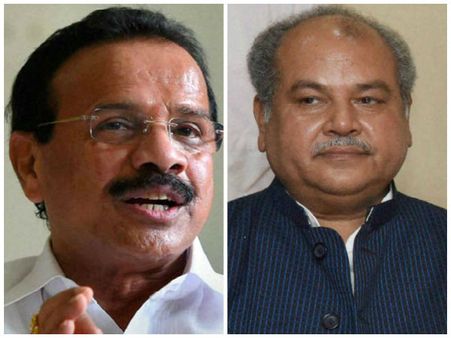 Sadananda Gowda, Narendra Tomar given Ananth Kumar's portfolios