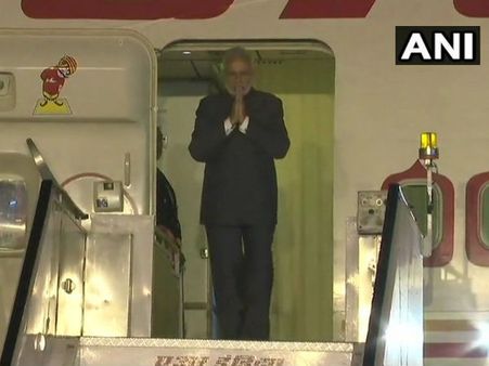 PM Modi arrives in Delhi after attending ASEAN summit in Singapore