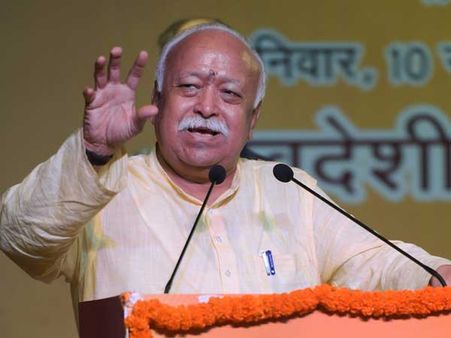 Neither India, nor Pakistan is happy with partition: RSS chief Mohan Bhagwat