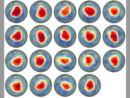 Ozone hole is big, but smaller than expected: NASA report