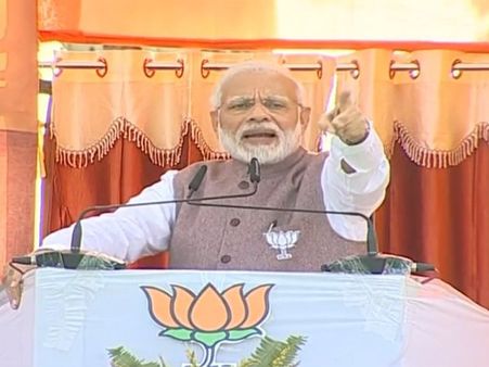 PM flays Congress over mention of cow in MP polls manifesto, says cheating in its blood