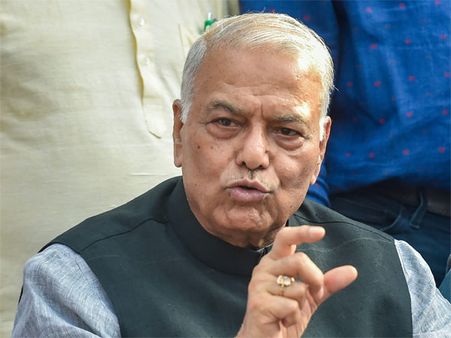 Calling him a senior BJP leader, BJP wishes Yashwant Sinha on his birthday