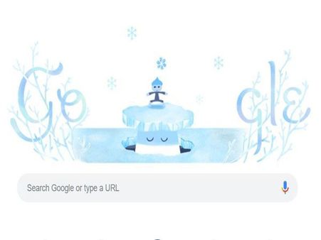 Google Doodle celebrates the Winter Solstice 2018, the shortest day of the year