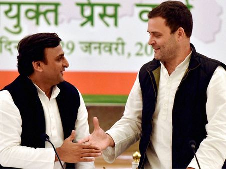 SP-BSP pact: Cong looks to join as Akhilesh seeks more smaller parties