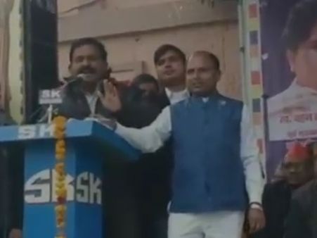 'BJP waalon ko toh dauda dauda kar maarenge': BSP leader Vijay Yadav warns