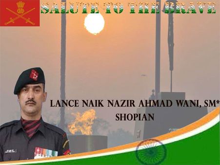 Ashoka Chakra debuts in Kashmir: Lance Naik Wani you made India proud