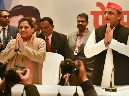 UP elections 2014 & 2017: Looking at vote-shares of BJP and its opponents