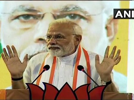 PM Modi attacks LDF, UDF over Sabarimala and Triple talaq issue