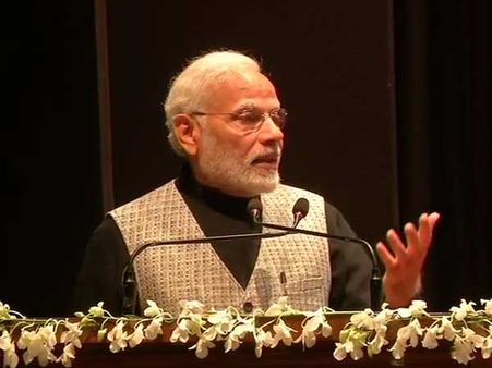 Modi releases commemorative coin on Guru Gobind Singh