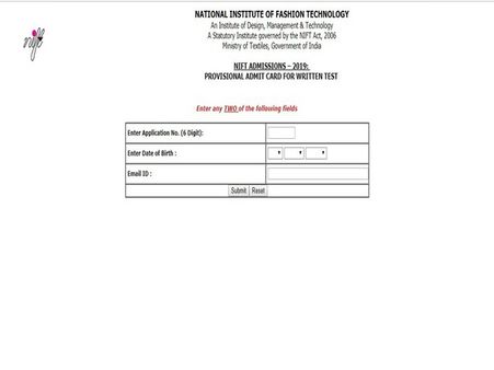 How to download NIFT 2019 admit card; Exam date, result date
