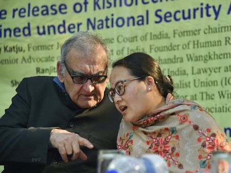 Jailed Manipur journalist's wife demands his immediate release