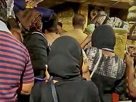 Two women who entered Sabarimala move SC seek round the clock protection