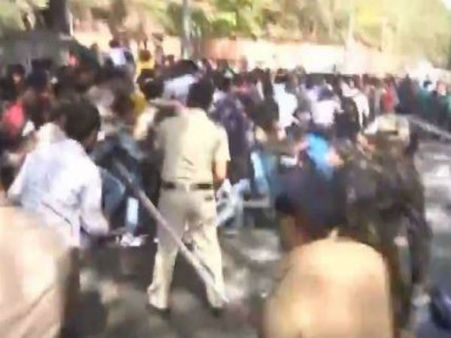 Hearing-impaired youth protesting in Pune allege police baton charge