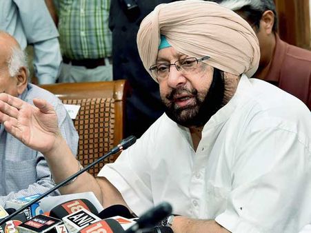 Amarinder singh calls for a national policy to tackle drug menace