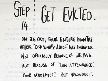 Bengaluru artist recalls through art how 2 female students paid price for opposing sexual harassment