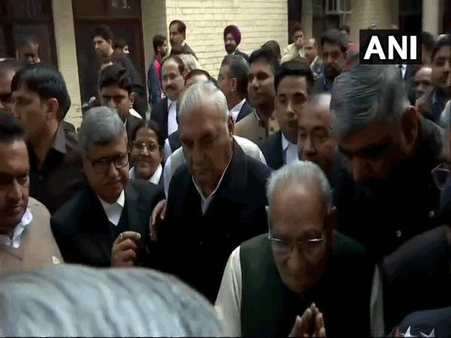 Ex-Haryana CM Hooda, others in CBI court for hearing in Manesar land scam, AJL plot cases