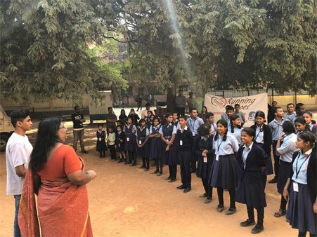 Powerful movement for under privileged school children