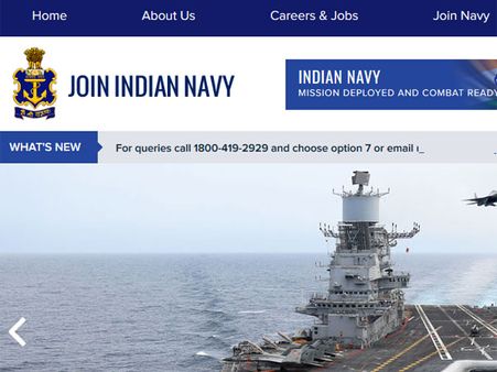 Navy to hold entrance test for officers’ posts