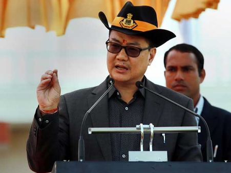 Kiren Rijiju blames Arunachal govt for failing to inform people about PRC