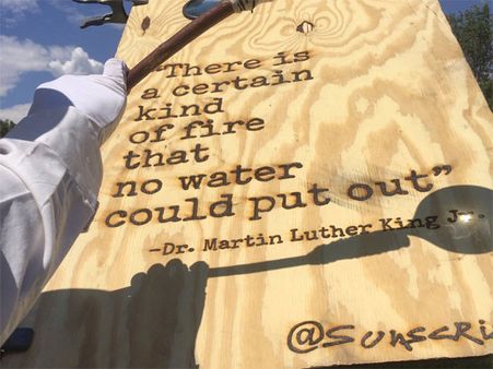 This artist doesn’t use pencil, brush or colour to paint photographs but only sunlight