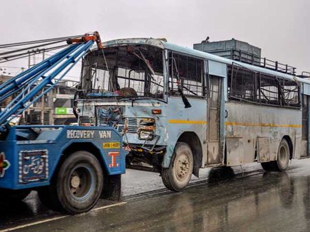 Pulwama: Explosive had a shaped charge design to penetrate into armour