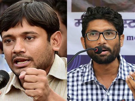 Jignesh Mevai hits campaign trail for Kanhaiya Kumar
