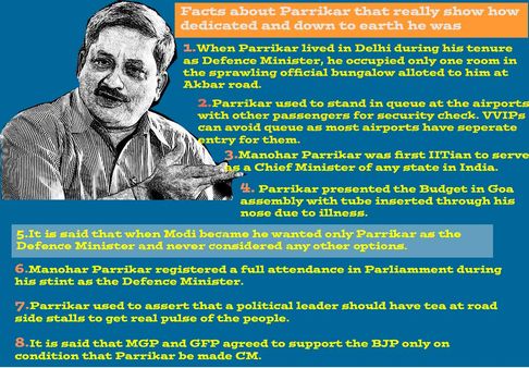 8 things about Parrikar that show he was in a different league