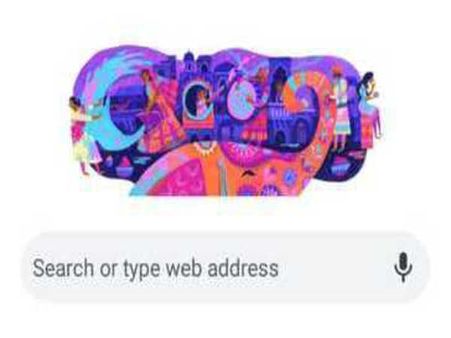 Google celebrates the colourful festival of Holi with a doodle
