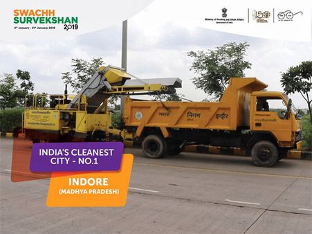 Swachh Survekshan 2019: Indore gets 'cleanest city' tag for third time; Bhopal cleanest capital