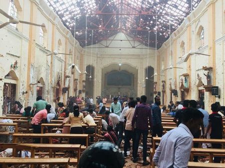 Sri Lanka serial bombings: 215 killed in ghastly attacks; 3 Indians among dead; 13 suspects arrested